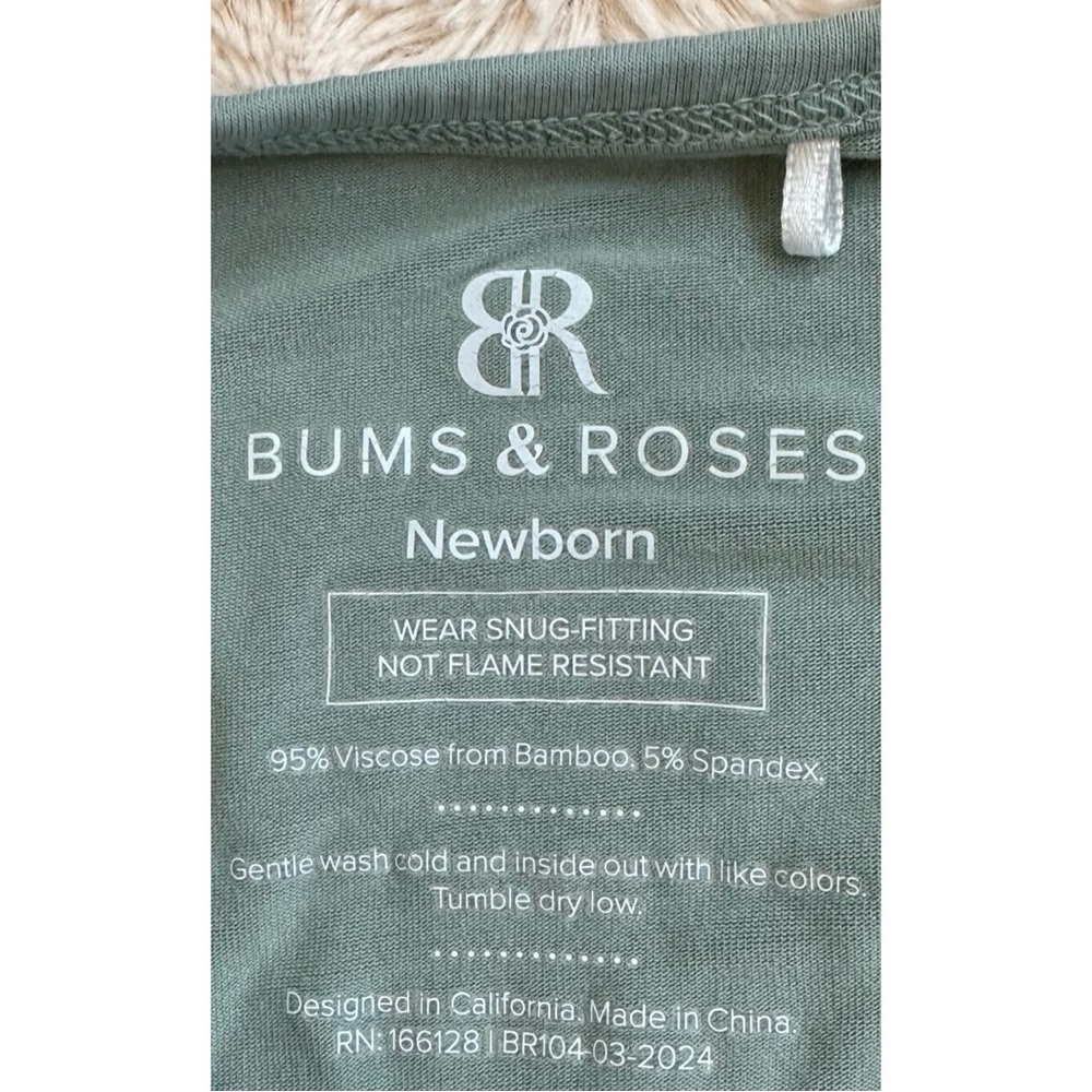 Bums & Roses Eucalyptus Footie - Picture 16 of 17